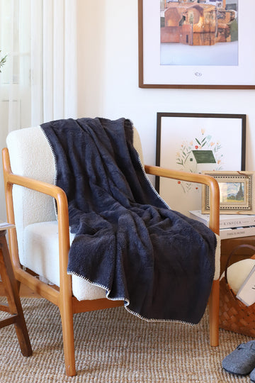 Wellsoft Polar TV Blanket, Soft Shaggy Single Sofa Cover Shawl 90x170 cm