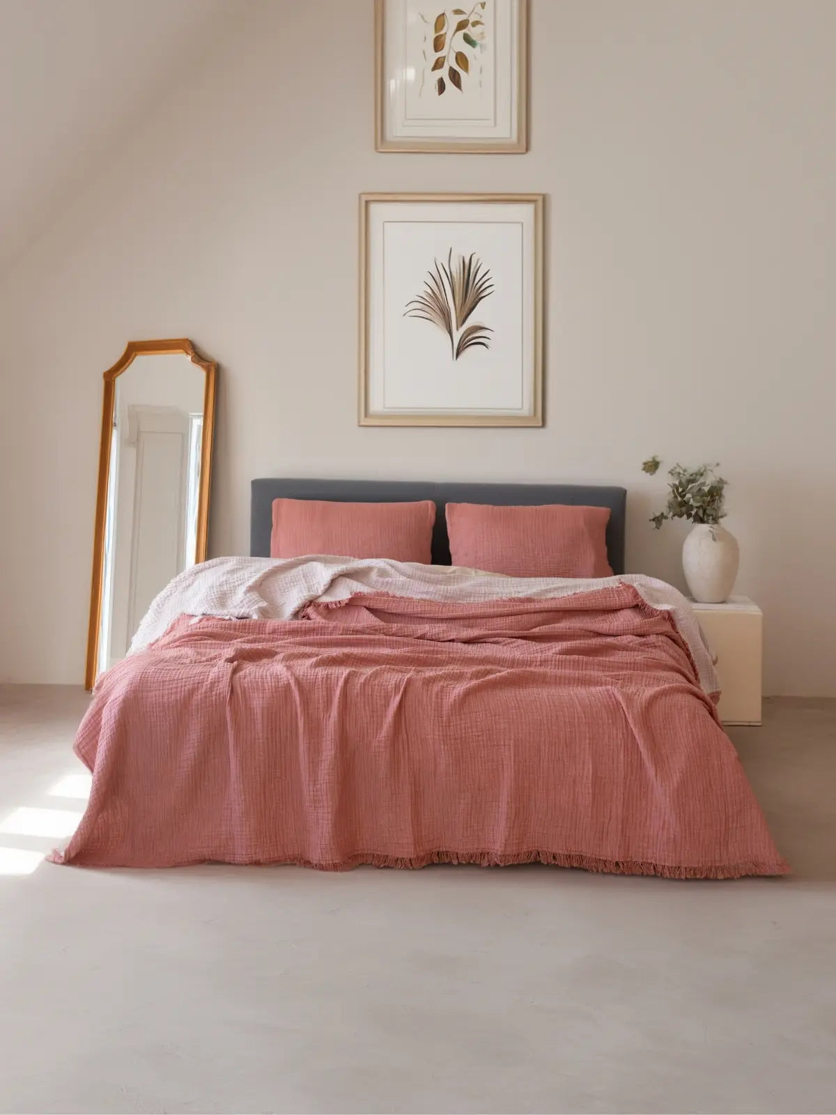 Terracotta 4 kat muslin pike dalgalı döküm görünümü