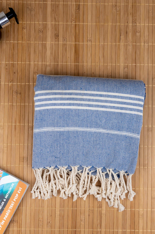 100% Cotton Striped Peshtemal Bath Towel 100x180 cm 